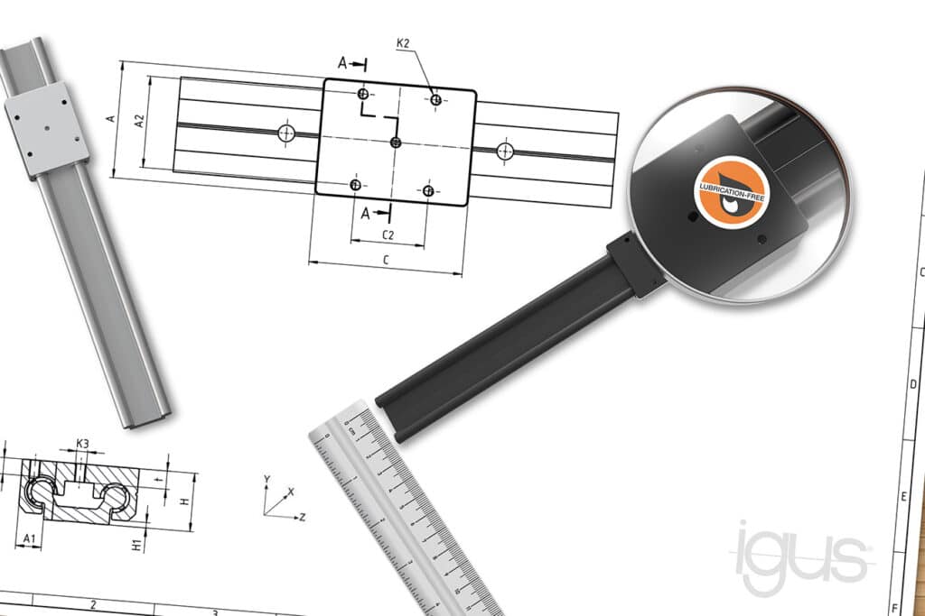 Compact voor kleine installatieruimtes: igus presenteert nieuwe lineaire miniatuurgeleiders